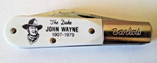 VTG 1979? COLONIAL USA BARLOW POCKET KNIFE JOHN WAYNE THE DUKE COMMEMORATIVE Ft