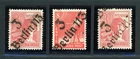 AMG-GERMANY SOVIET ZONE OPD Handoverprint LOT #68 BEZIRK 3 BERLIN 113 $$$