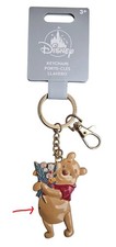2025 Disney Parks Winnie the Pooh Metal Keychain Bag Charm