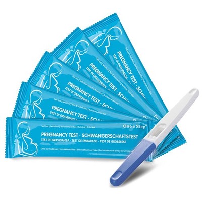 One+Step Schwangerschaftstest 5 Stück I Frühtest Schwangerschaft I HCG Test I...