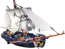 PLAYMOBIL Barca Pirata Corsair 84 Pezzi Barca Delle Pirati E Statuette 5810