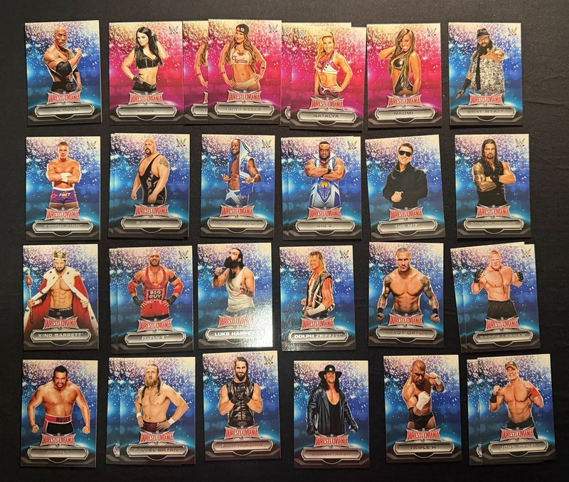 2016 Road To Wrestlemania - Lot (32) , Only 6 Missing To Complete The Set.