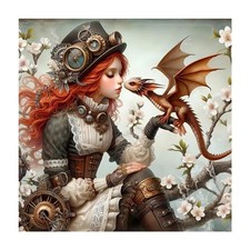 Dragon Diamond Art Kits for Adults - 5D Full Drill Round Diamond Painting Kit