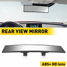 Car Universal 270MM Rear View Wide Angle Convex Clear Rearview Mirror Click On