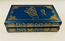 Jimmy Carter SIGNED Living Faith + Sources of Strength EASTON PRESS Leather Set