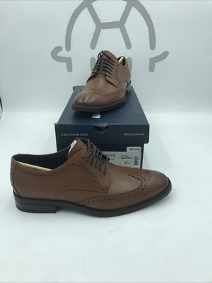 NEW COLE HAAN men\'s go to wing oxford in british tan/ivory s-l400.jpg main image 3