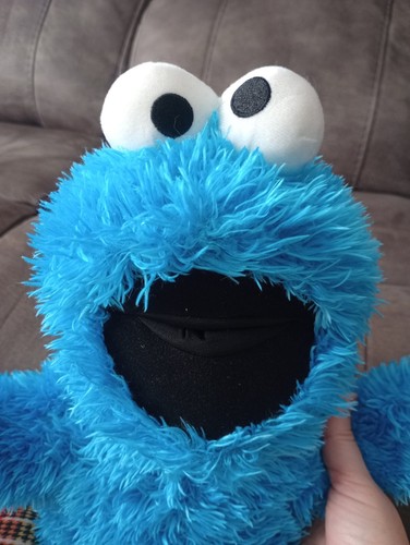 Retired 2017 Build A Bear Workshop Cookie Monster 20” Sesame Street - Picture 5 of 16