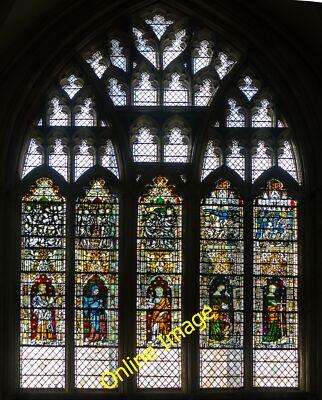 Photo 6x4 Stained glass window, S.IV, York Minster York/SE5951 A south c c2014