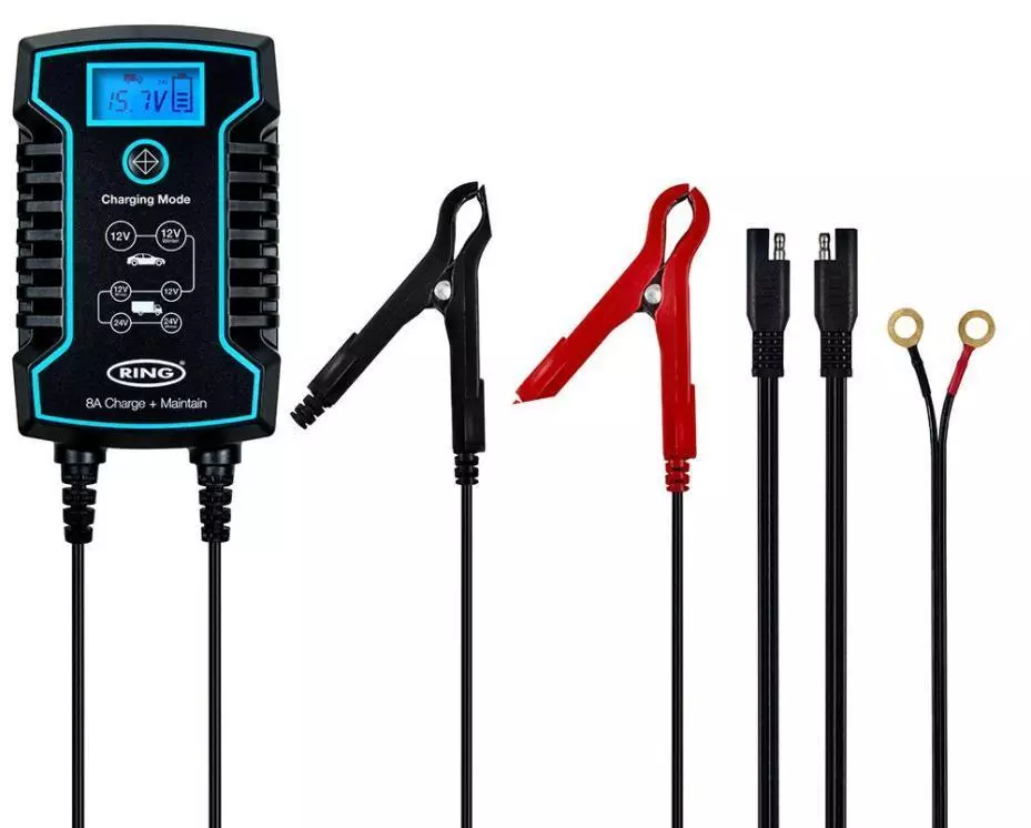 Smart Battery Charger Maintainer 12 24V 8A RSC808 eBay