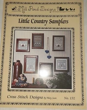 Mill Pond Designs by Mary Scott 6 Little Country Samplers 57 Stitches wide