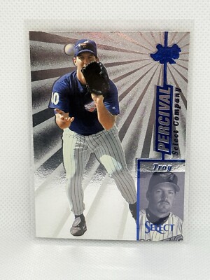1997 SELECT COMPANY #79 Troy Percival RARE ETCHED FOIL SILVER PARALLEL