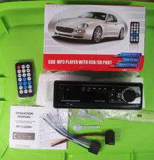 Car Stereo USB MP3 player With Port 60w x 4 Car Multimedia w/ Wireless Remote