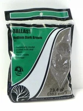 Woodland Scenics ~ New 2025 ~ Dark Brown Medium Ballast ~ Any Scale ~ B78