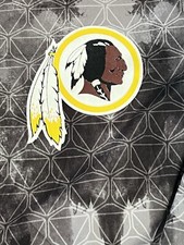 NFL Reebok Official Washington Redskins Commanders On Field Zip Up Hoodie Small