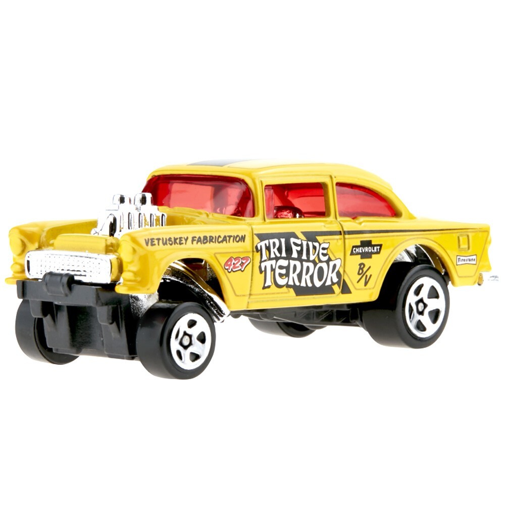 Hot Wheels '55 Chevy Bel Air Gasser Kids Model Diecast Toy