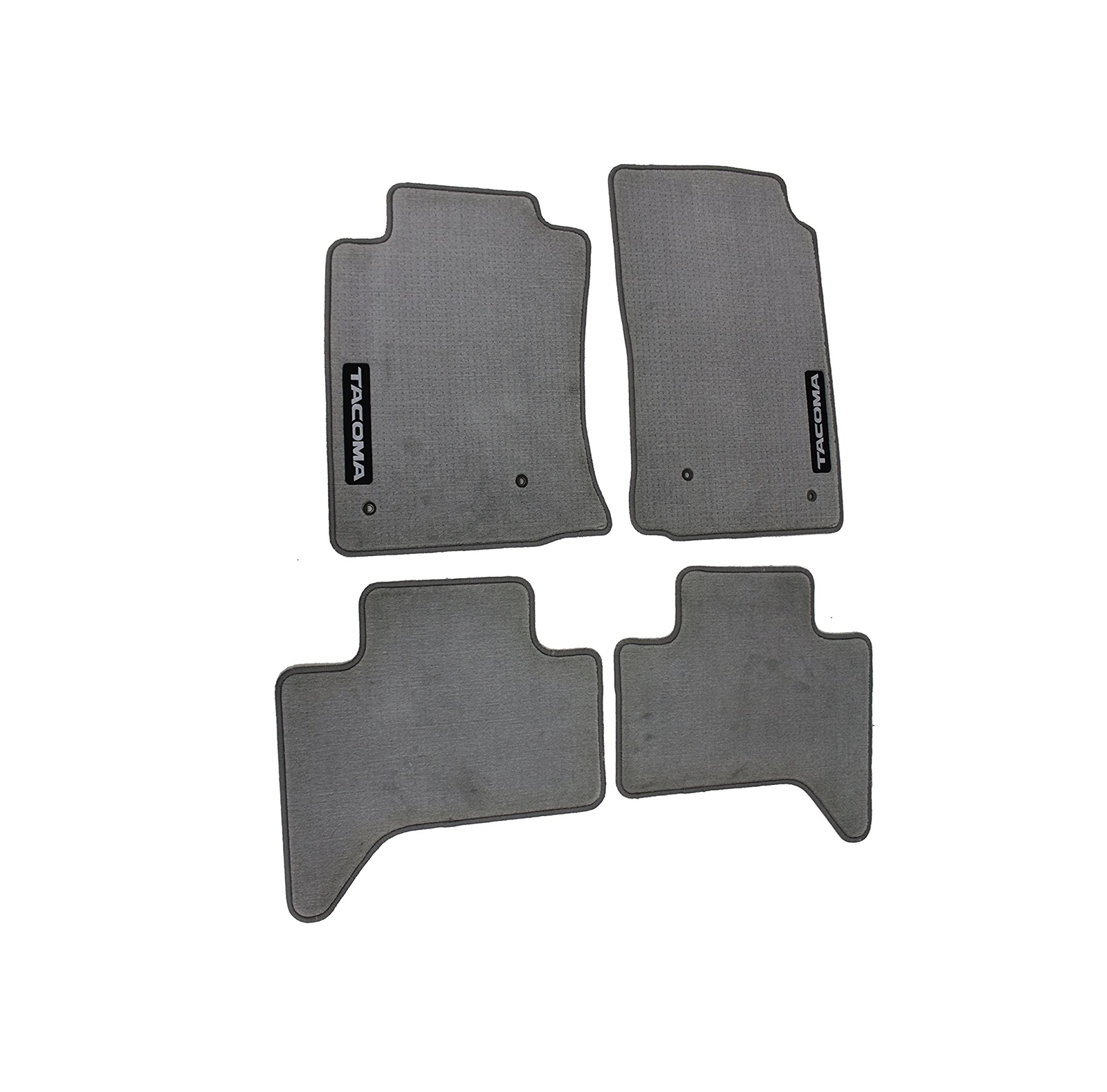 Genuine OEM All Weather Front & Rear Light Gray Floor Mat Set For