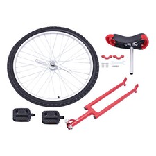 24inch Unicycle with Thickened steel pipe adjustable seat Sports Wheel Unicycle