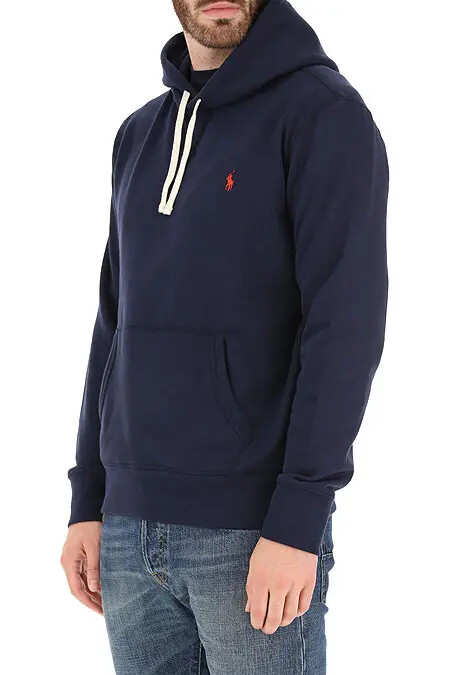 【M2】RALPHLAUREN Polo Ralph Lauren Lspohood M2 Hoodie Knit, Navy, Md | eBay