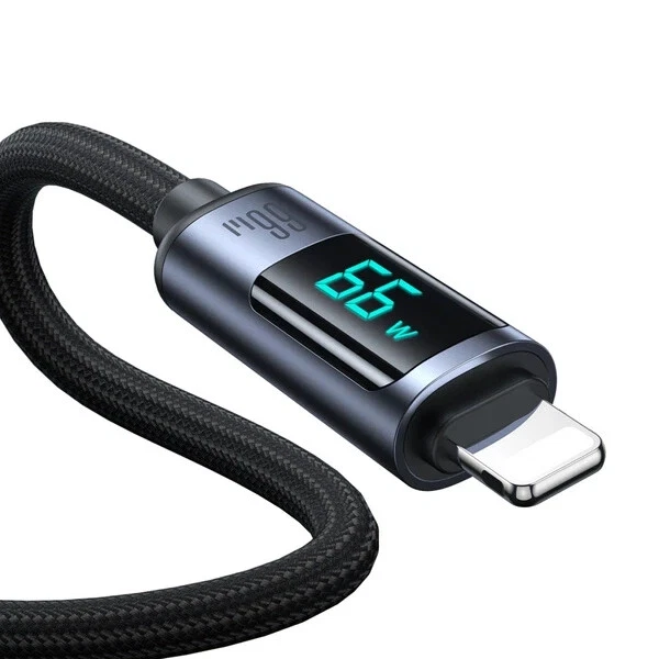 Joyroom Prism Series A16 USB-C/USB-A 66W Kabel mit LED-Anzeige 1.2m - Bild 4 von 4