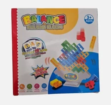 48 Pcs Balance Building- Tetra Tower Stacking Blocks Game, Fun and Educational