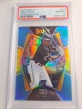 O’Neil Cruz (01/50) - 2022 Panini Select - WHITE Premier Level - PSA 10 - SICK!!