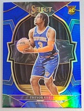 2022-23 Select Concourse Silver Blue Prizm Trevor Keels RC #84 New York Knicks