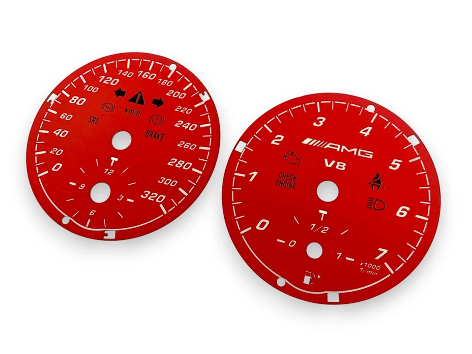 Mercedes SLK 55 AMG R171 Speedometer Disc Speedometer Cluster Dial Gauge Speedo KM/H - Image 3 of 4