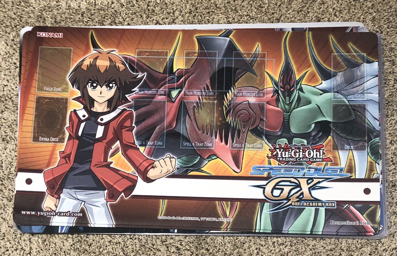 Yugioh Win A Mat - World Championship 2016 - Jaden, Yuma, Yugi, Yuya, Yusei  - Supplies » Playmats » Rubber Playmats - The Side Deck - Gaming Cafe