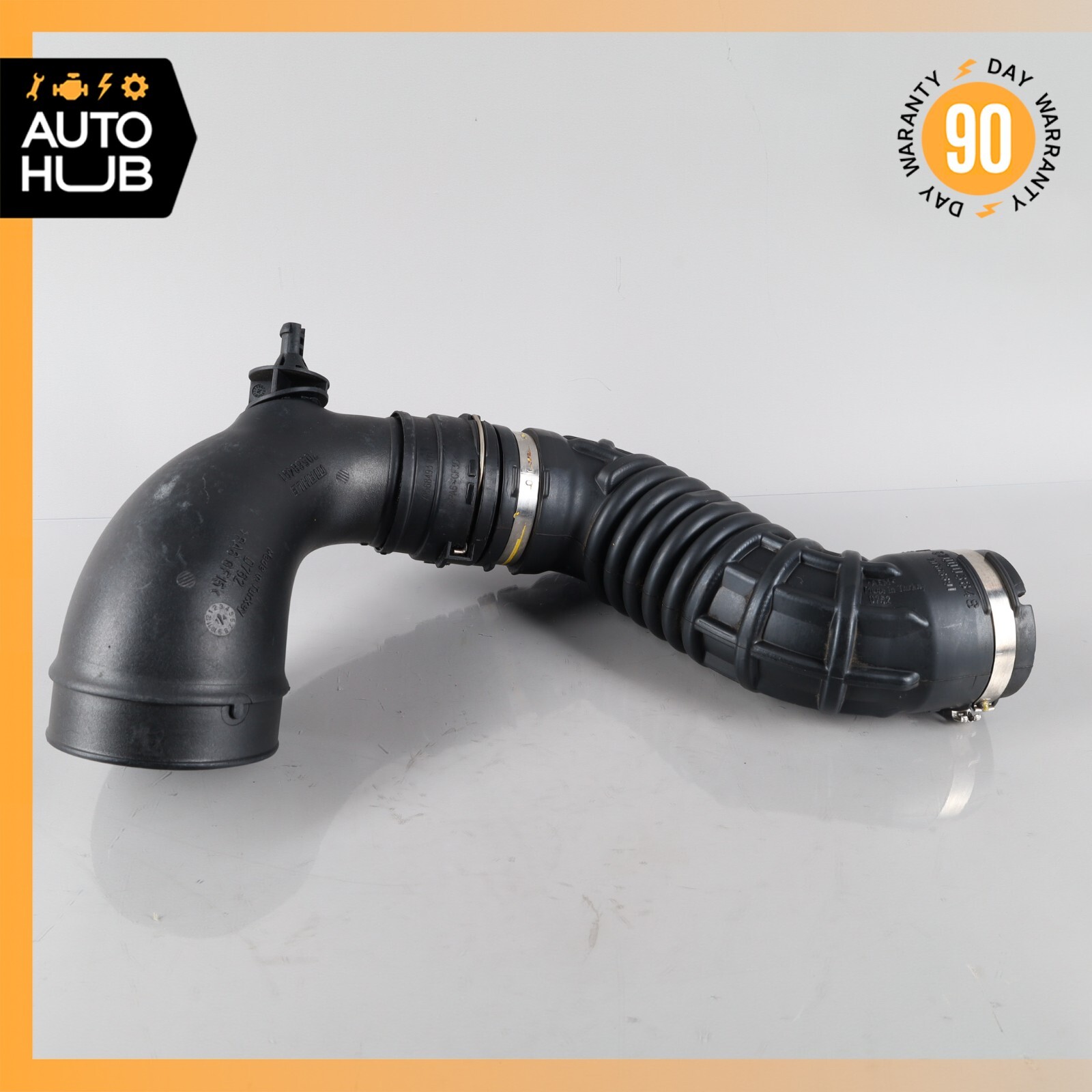 14-22 Maserati Quattroporte M156 Engine Left Air Intake Duct Pipe Hose Set OEM