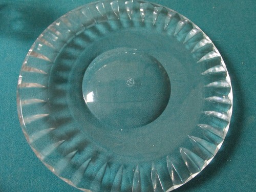 Baccarat France Crystal Plates 8 1/4" Diam - Pair Of Cups Glasses Pick One - Picture 8 of 8