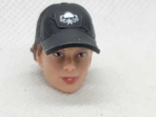 RETRO LADY JAYE - Head with Baseball Hat - GIJOE CLASSIFIED SERIES 6" Scale 1/12