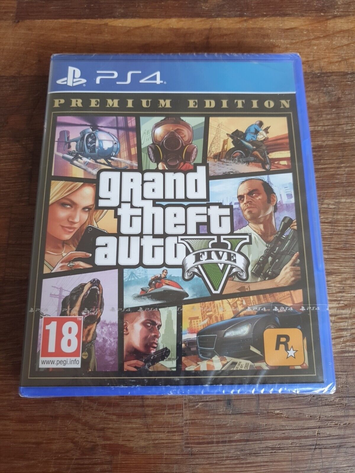 Jogo GTA Grand Theft Auto V Premium Edition - PS4 Jogo GTA Grand