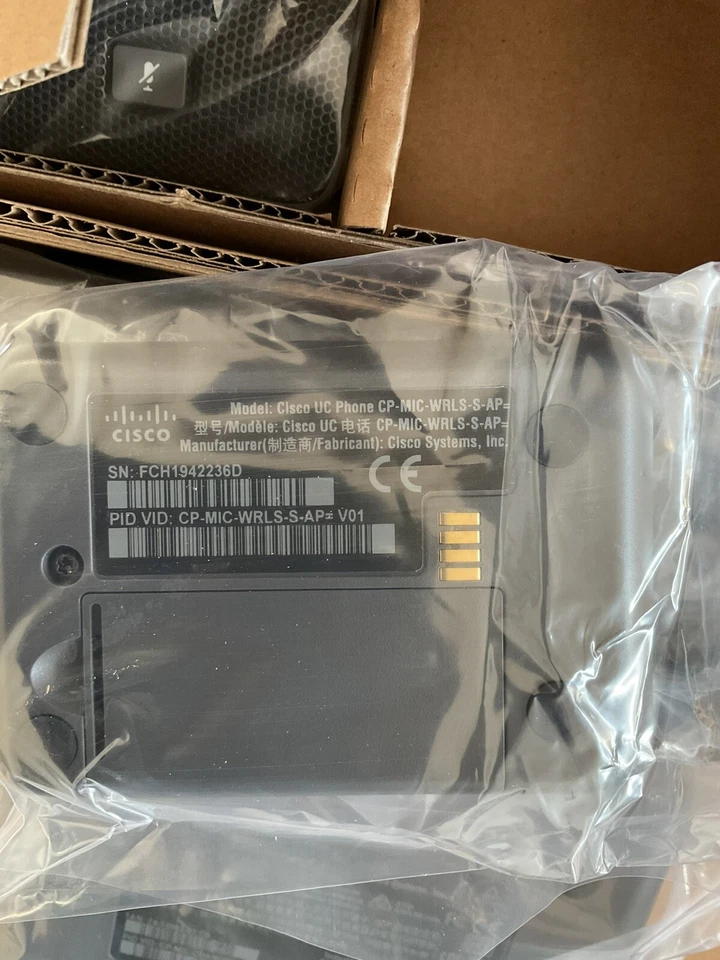 New Cisco CP-8831-MIC-WRLS Wireless Microphone Kit for IP Conference Phone 8831 - Image 4 of 4