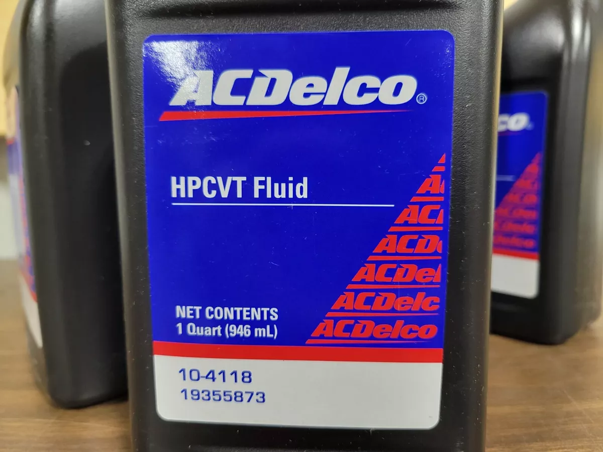 LOT OF 5 QTS Genuine GM HPCVT Automatic Transmission Fluid 