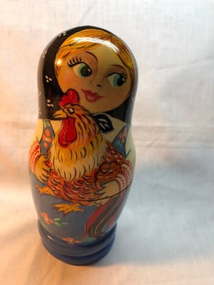 farm animal nesting dolls