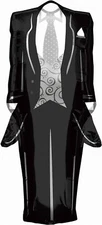 Anagram Foil Super Shape Balloon Tuxedo Wedding
