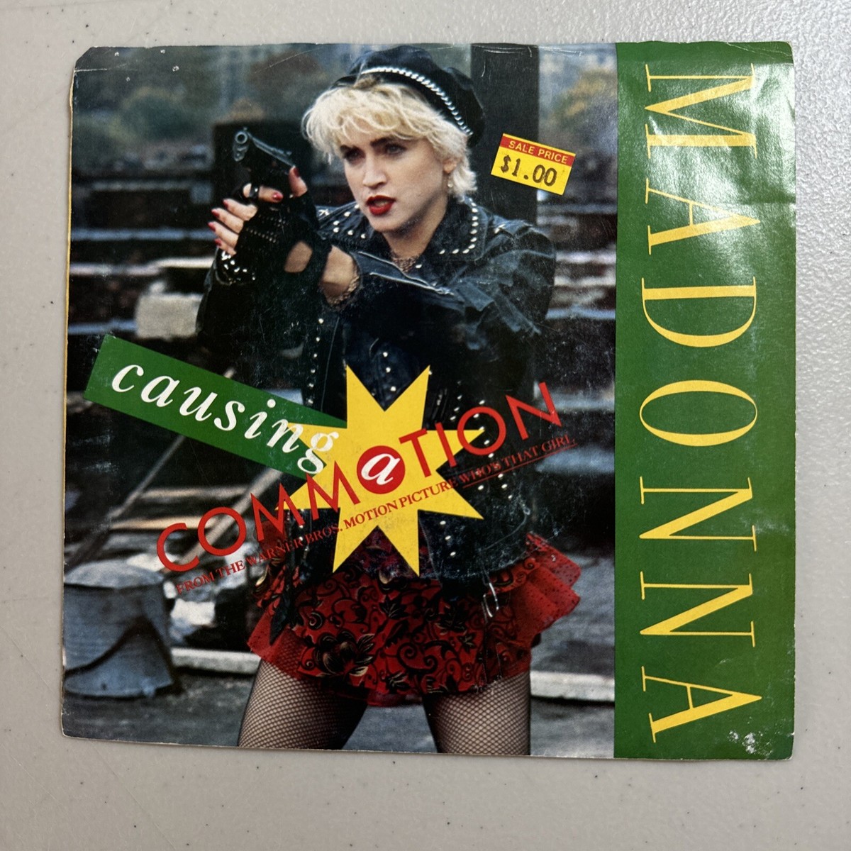 Madonna Causing A Commotion/Jimmy Jimmy 45rpm 7