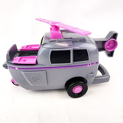 Paw Patrol Skyes Ride N Rescue Transforming Helicopter with projectile