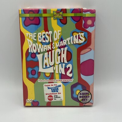 The Best Of Rowan & Martins Laugh-In 2 3-Disc Boxed Set DVD NEW SEALED