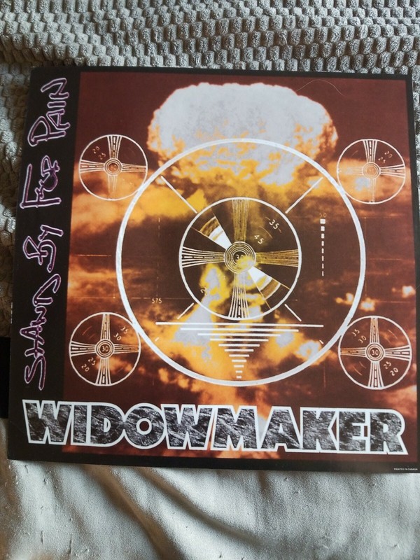  RARE  12"X 12" WIDOWMAKER POSTER for STAND BY FOR PAIN NM. 