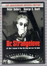 DR. STRANGELOVE - DVD C - PETER SELLERS - GEORGE C. SCOTT - STERLING HAYDEN 1963