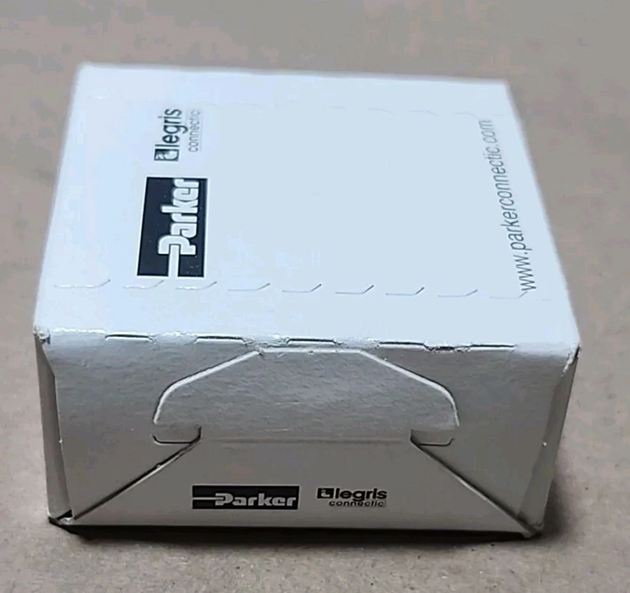 *FACTORY SEALED* [2/BOX] Parker Legris 3816 56 00 SS Push-In 1/4" + Warranty! - Image 3 of 4