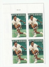 Scott # 4803  US  Black Heritage Althea Gibson  Plate Block  M/NH O/G  Free Ship
