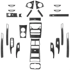41Pcs Whole Interior Trim Real Carbon Fiber Set For M-Class W164 2005-2011