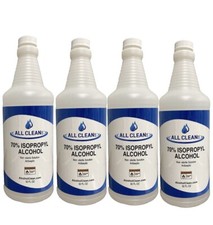 Isopropyl alcohol 70 1 Gallon Shipped In 4 Quarts