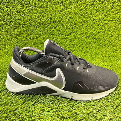 Nike Legend Essential Mens Size Black White Running Shoes