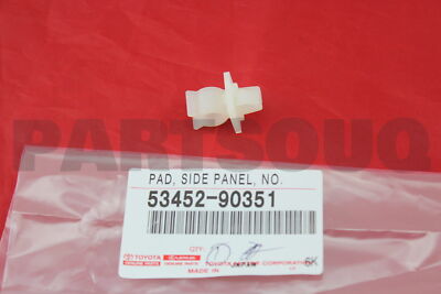 Genuine Toyota Hood Support Clamp 53452-90351 Front | 5345290351