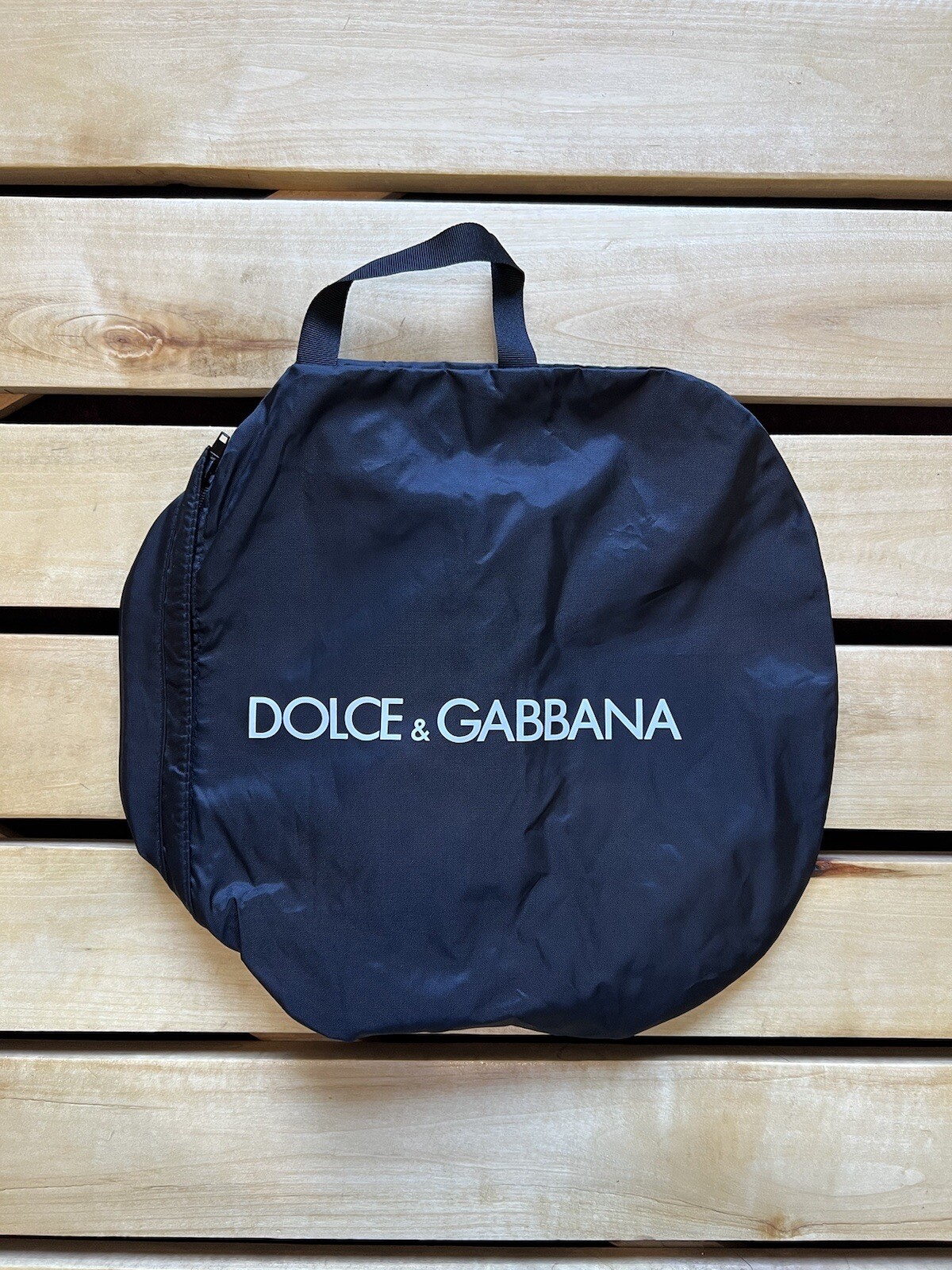 SAINT LAURENT Sacchetto antipolvere per scarpe Dolce Gabbana nero con logo Made in Italy