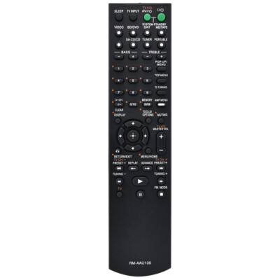 New RM-AAU130 For Sony AV Stereo Receiver Remote Control STR-DH130 ...
