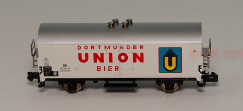 Kühlwagen Dortmunder Union, Minitrix N 15501-14, neu, unbenutzt in OVP | Condition: Neu